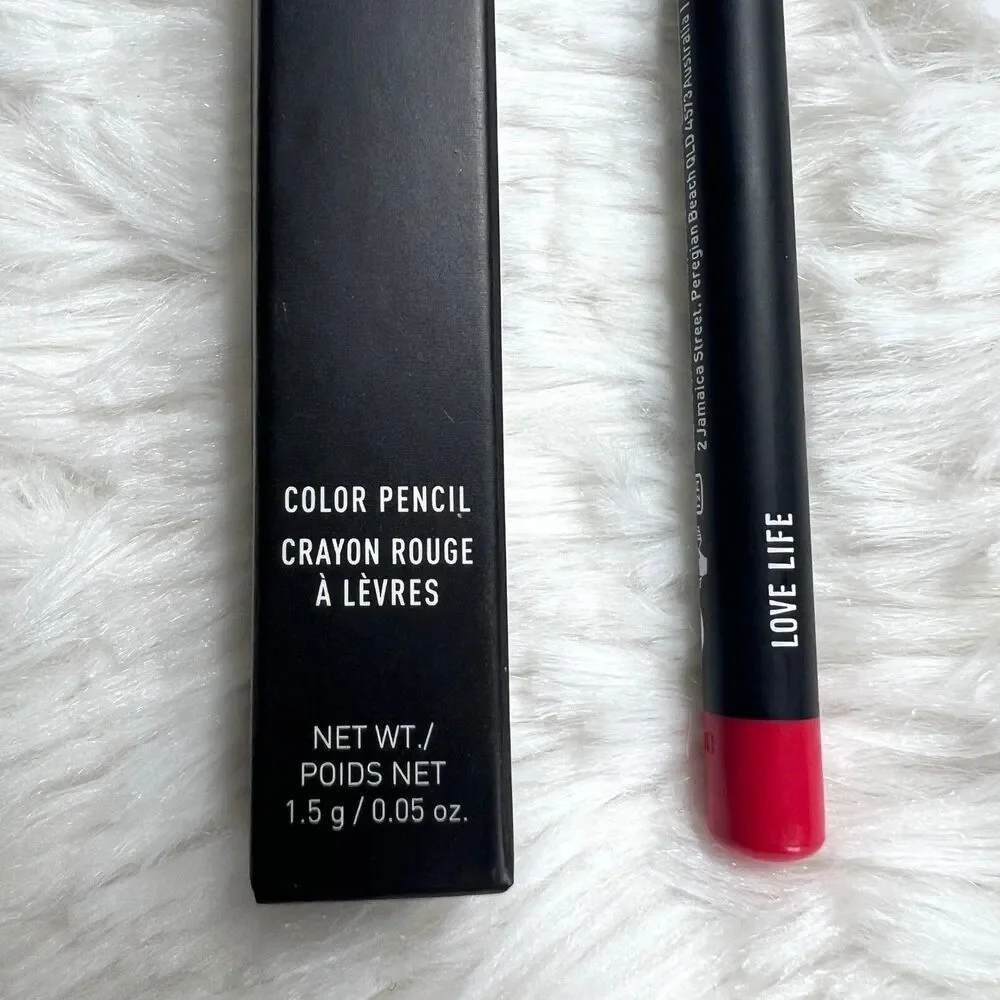 Morphe Eyeliner Color Pencil Liner Love Life Red Creamy Pigmented 1.5g NIB